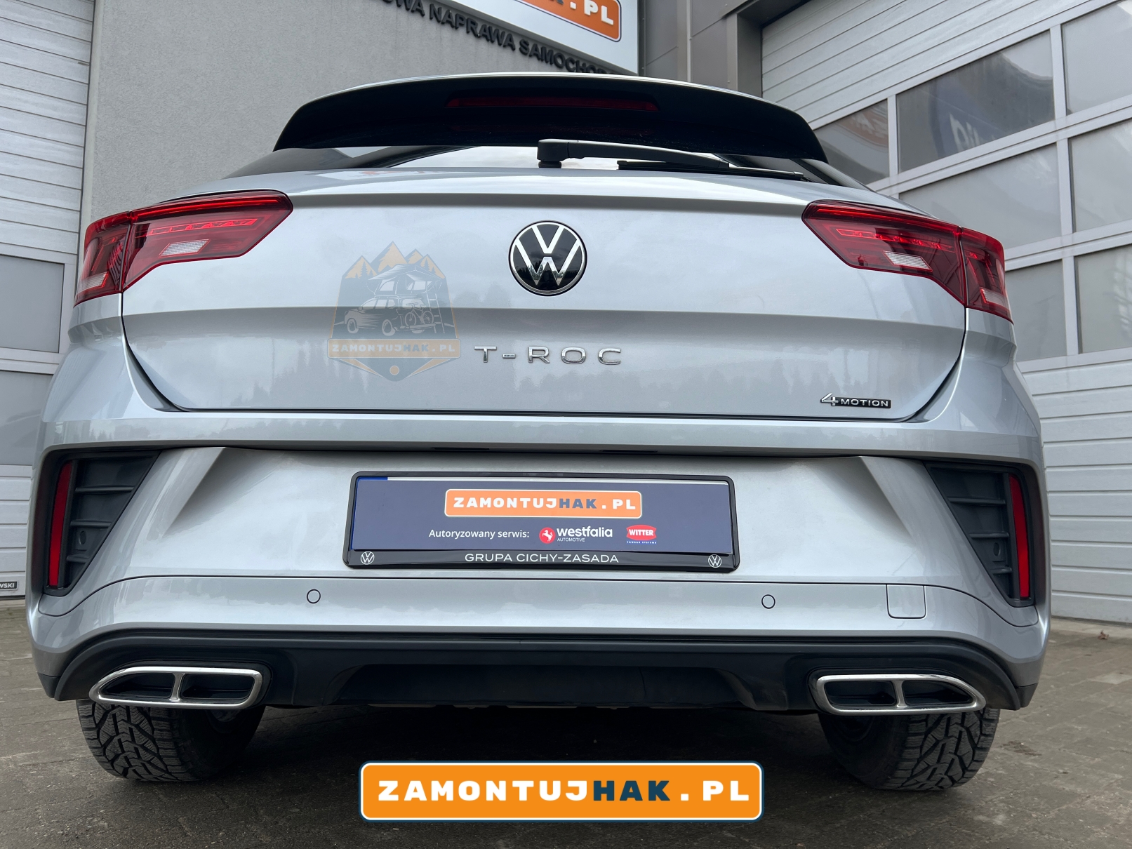 t-roc bez kuli haka holowniczego